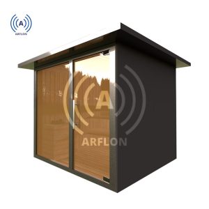 Outdoor sauna in dubai by arflon